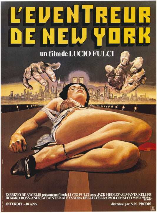 New York Ripper 02 Movie Magnet