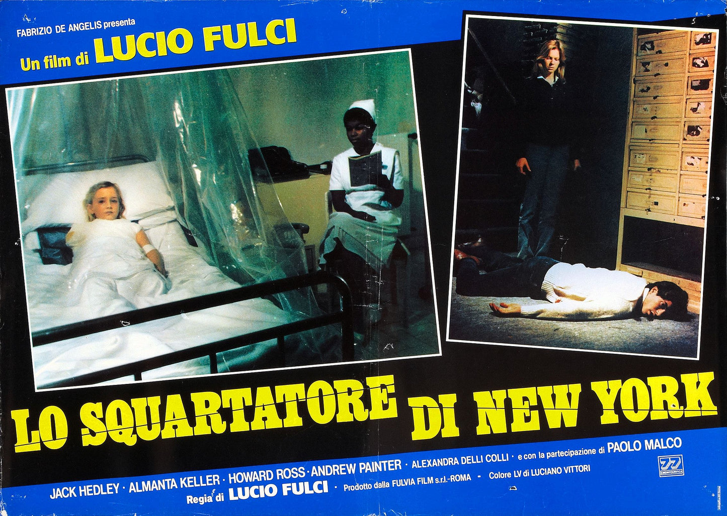 New York Ripper Fotobusta 02 Movie Keychain