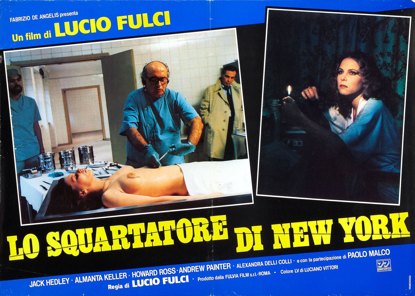 New York Ripper Fotobusta 03 Movie Magnet