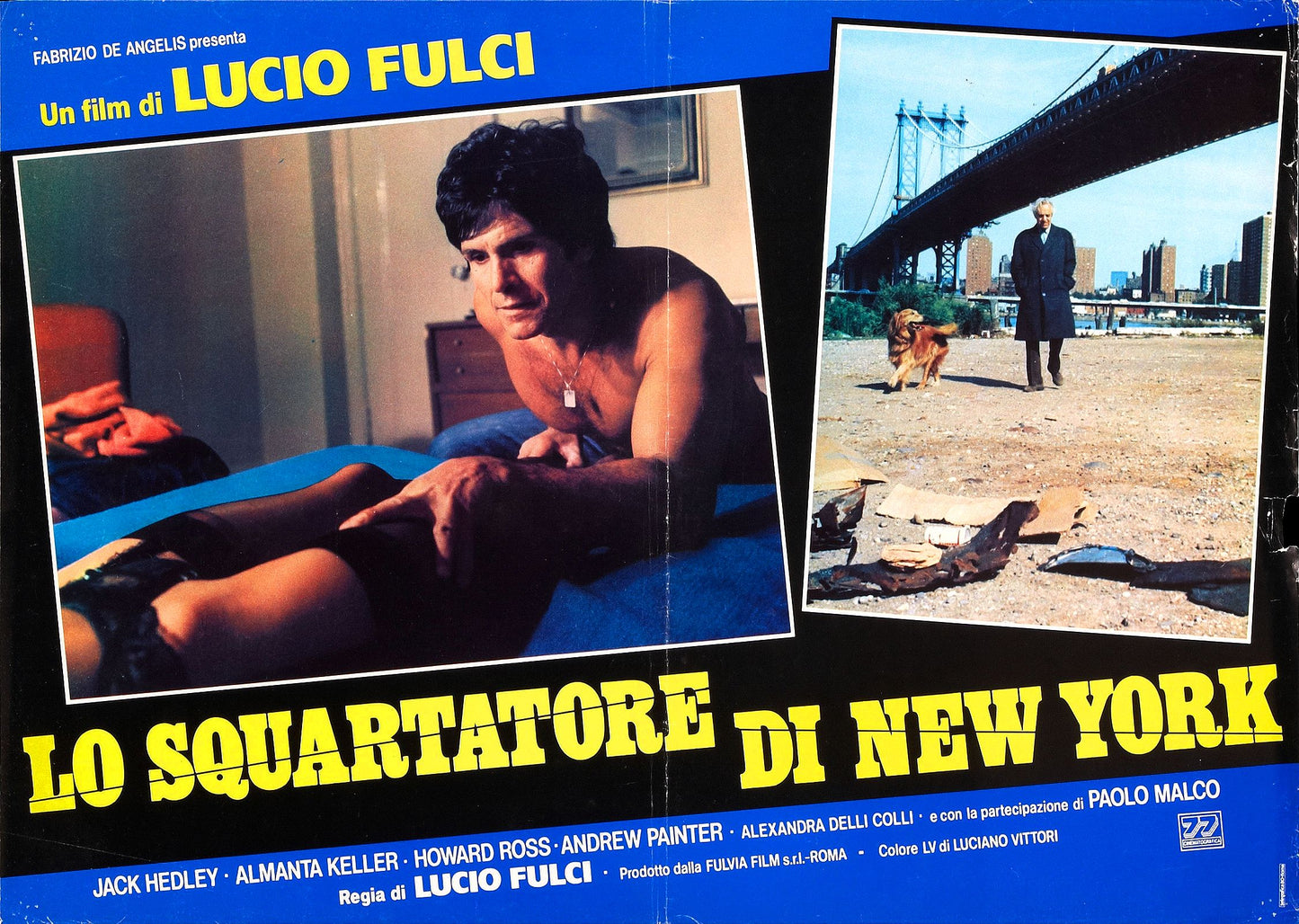 New York Ripper Fotobusta 04 Movie Magnet