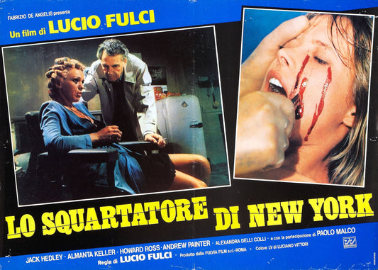 New York Ripper Fotobusta 05 Movie Magnet