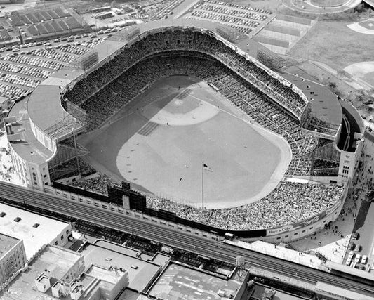 New York Yankees Stadium Glossy Magnet Vintage Aerial Magnet