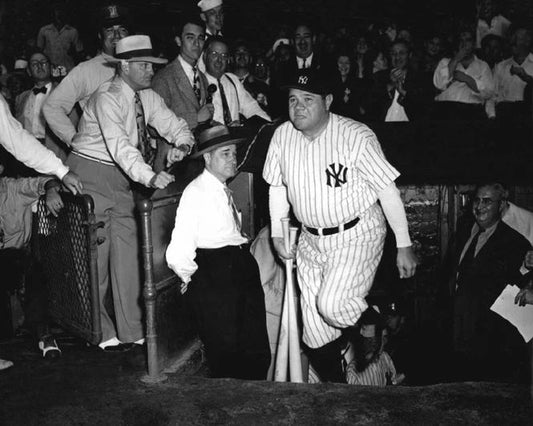 New York Yankees Babe Ruth Glossy Keychain Baseball Keychain Hof 36 1