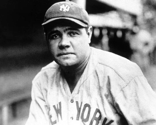 New York Yankees Babe Ruth Glossy Photo Baseball Print Poster Hof 36 3