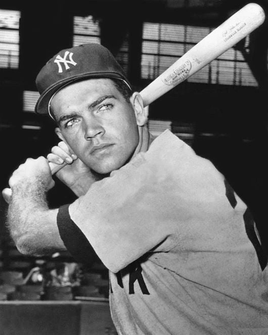 New York Yankees Bobby Richardson Glossy Photo Baseball Print Poster