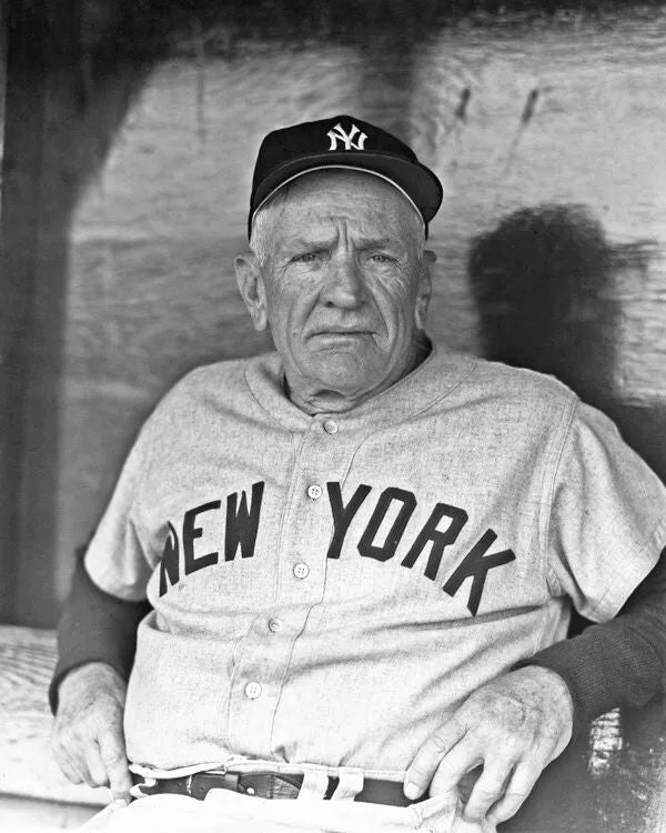 New York Yankees Casey Stengel Glossy Photo Baseball Manager Print Poster