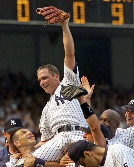 New York Yankees David Cone Glossy Photo Baseball Print Perfect Game Poster