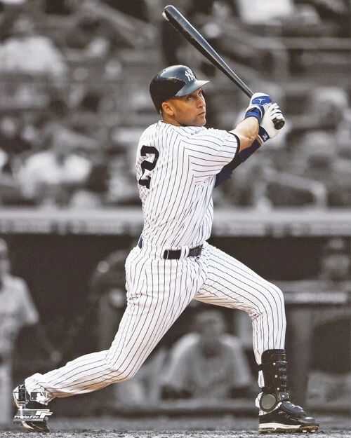 New York Yankees Derek Jeter Glossy Keychain Spotlight Keychain