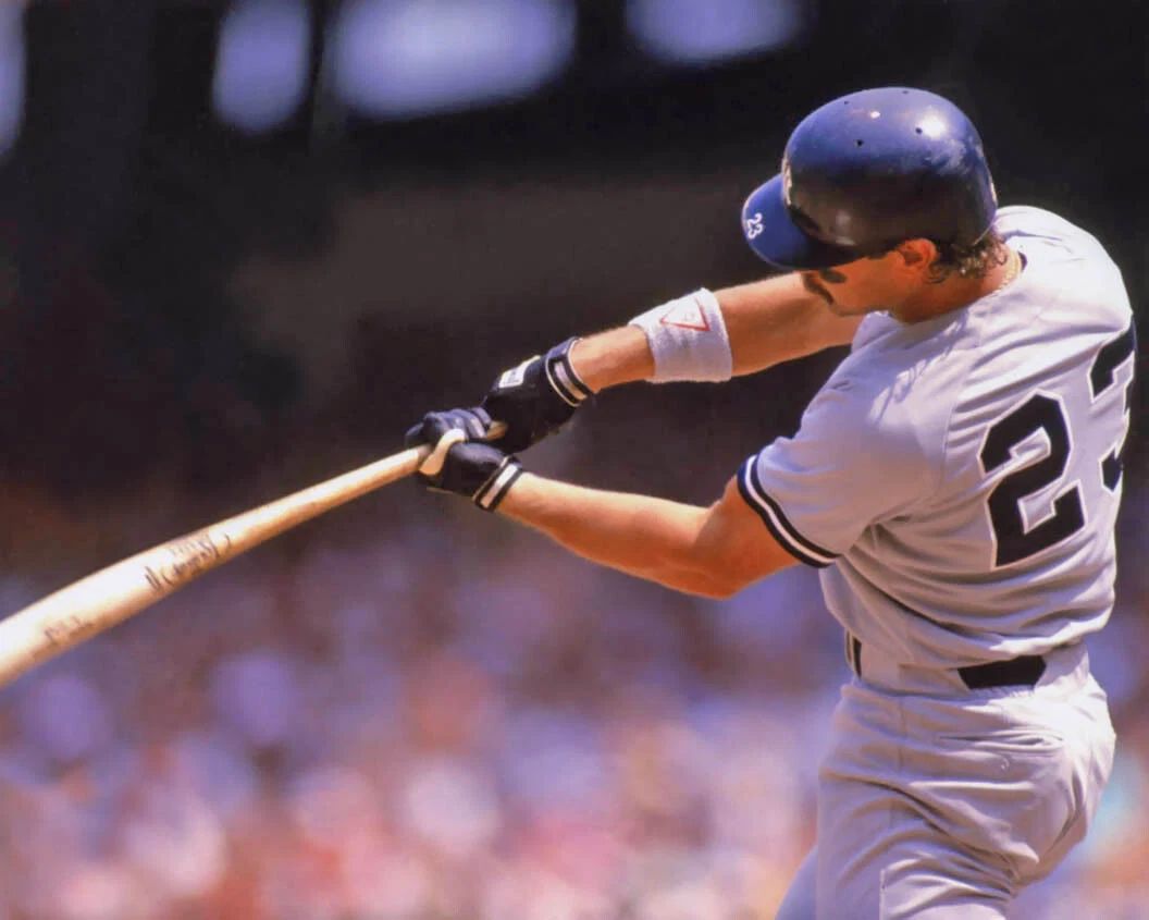 New York Yankees Don Mattingly Glossy Photo Baseball Print Poster 2