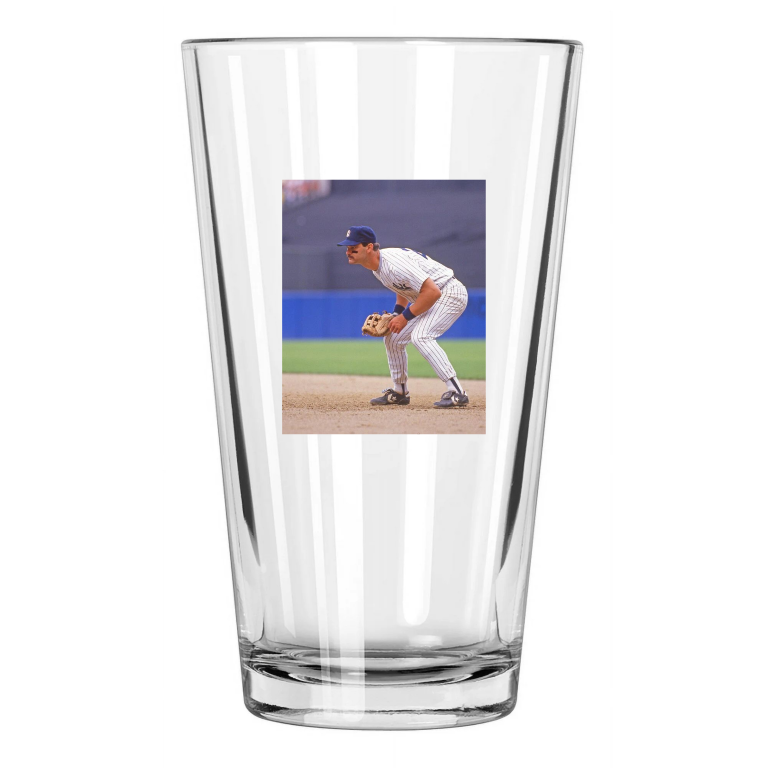 New York Yankees Don Mattingly Photo Baseball 5 Pint Beer Drinking Glass