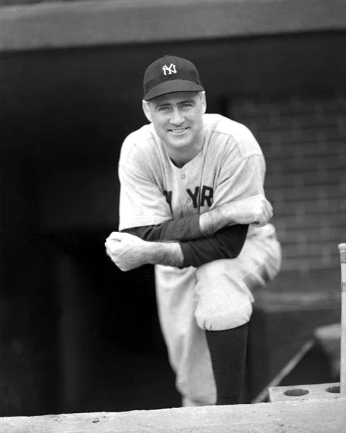 New York Yankees Earle Combs Glossy Keychain Baseball Keychain Portrait