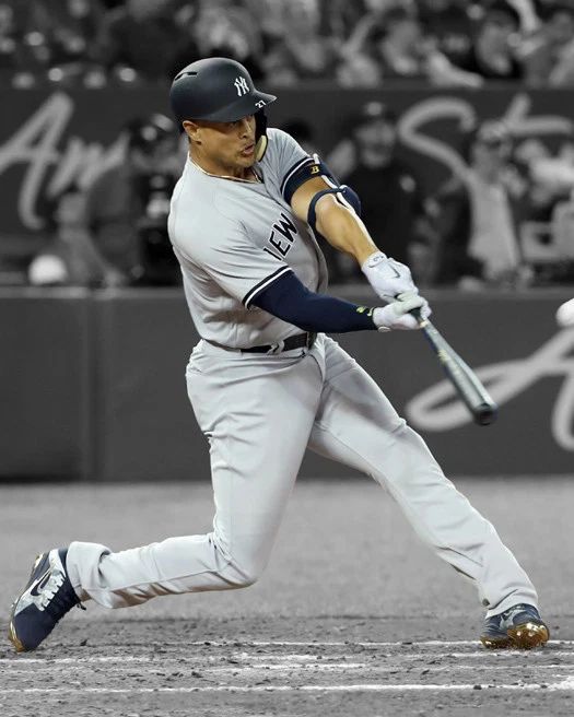 New York Yankees Giancarlo Stanton Glossy Keychain Print Spotlight Keychain