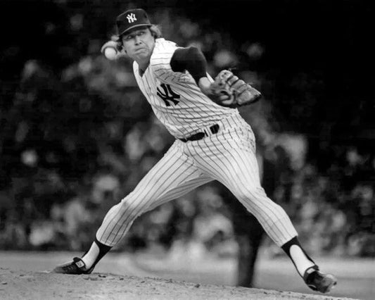 New York Yankees Goose Gossage Glossy Keychain Print Baseball Keychain Hof 2008 1