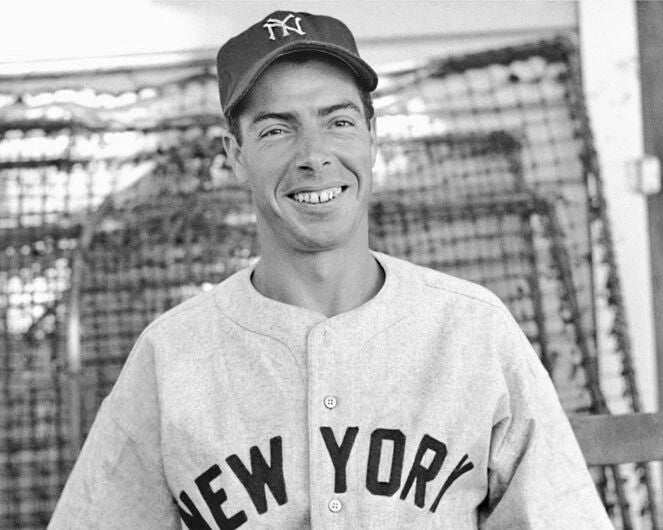 New York Yankees Joe Dimaggio Glossy Keychain Baseball Print Portrait Hof 55