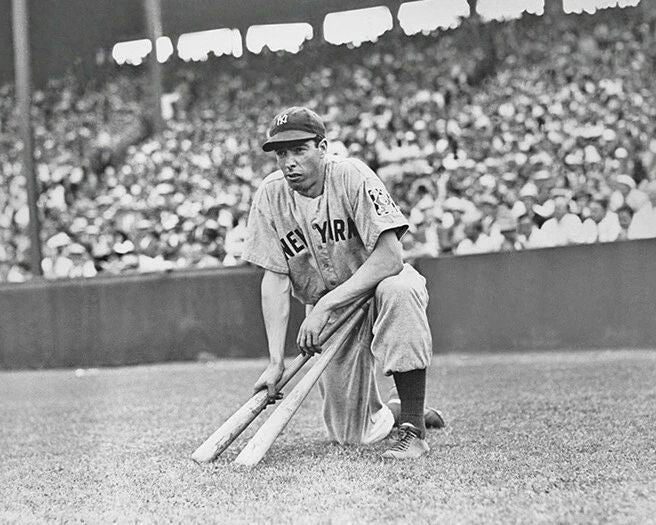 New York Yankees Joe Dimaggio Glossy Photo Baseball Print Poster Hof 55 1