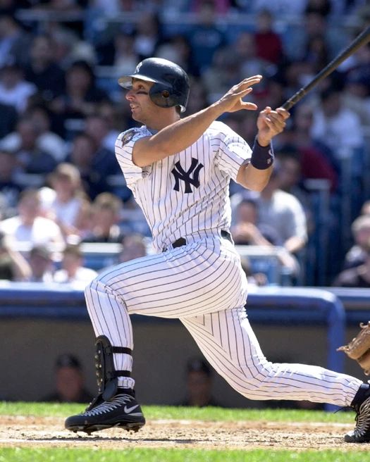 New York Yankees Jorge Posada Glossy Photo Baseball Print Poster