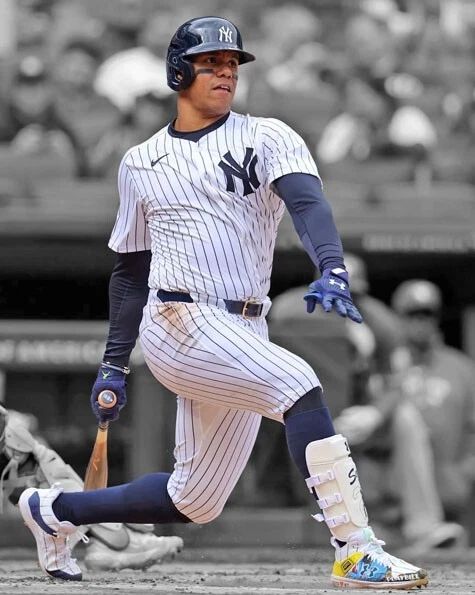 New York Yankees Juan Soto Glossy Magnet Baseball Print Spotlight Magnet 2