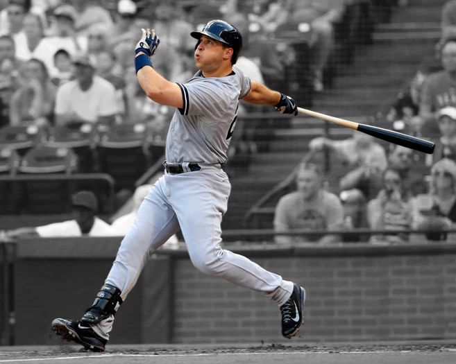 New York Yankees Mark Teixeira Glossy Magnet Spotlight Magnet