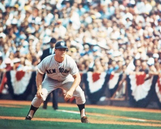 New York Yankees Mickey Mantle Glossy Keychain Baseball Keychain Hof 74 2