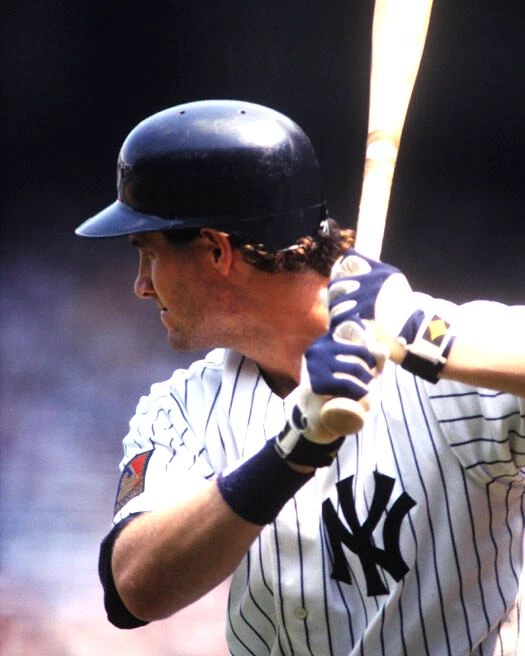 New York Yankees Paul O'Neill Glossy Keychain Baseball Keychain Picture