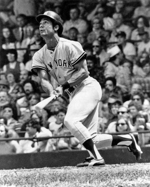 New York Yankees Roy White Glossy Photo Baseball Print Poster 2