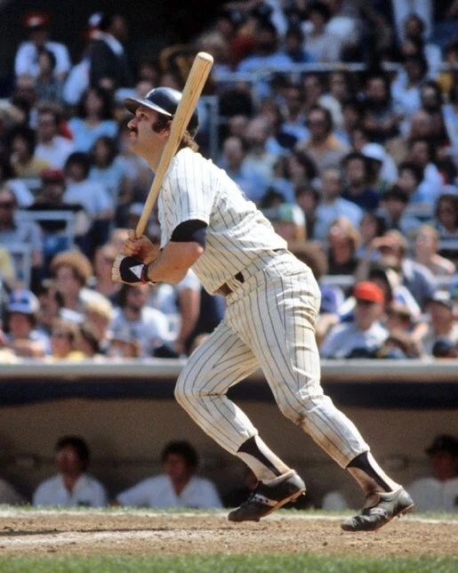 New York Yankees Thurman Munson Glossy Keychain Baseball Keychain