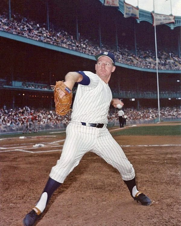 New York Yankees Whitey Ford Glossy Keychain Baseball Keychain Hof 74 2