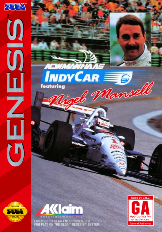 Newman Haas Indycar Featuring Nigel Mansell (Usa) Genesis Jigsaw Puzzle