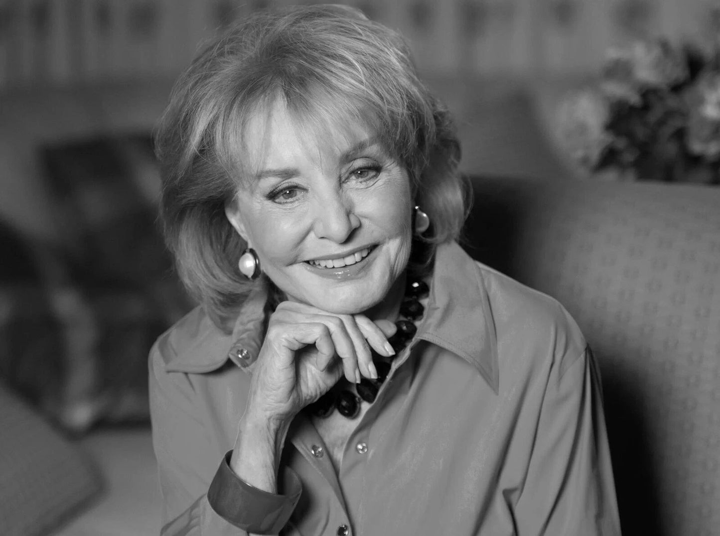 News Journalist Barbara Walters Publicity Picture Photo Print