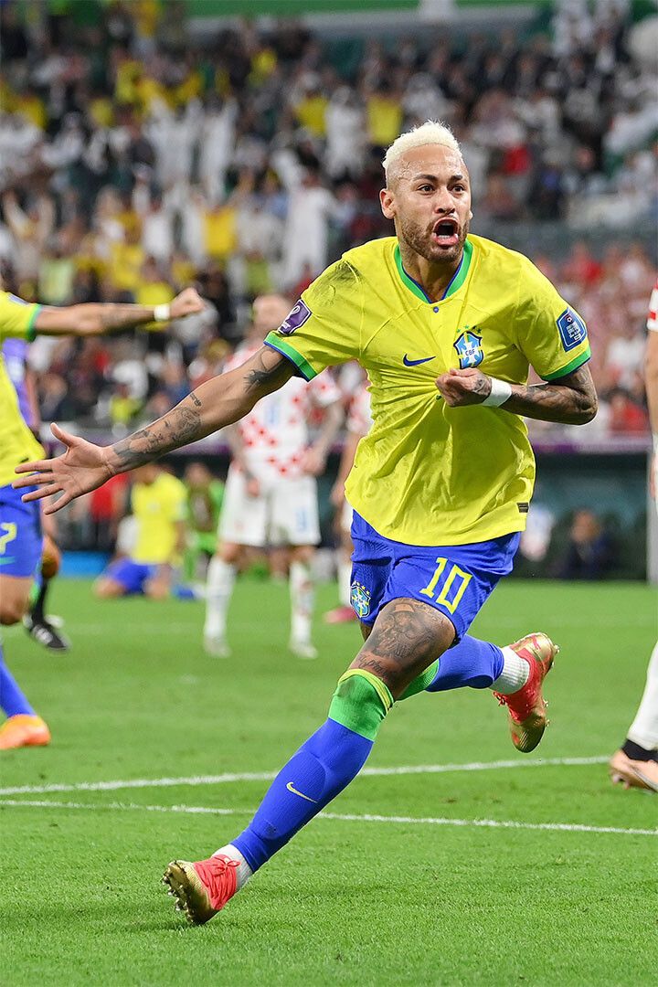 Neymar Goal Celebration Brazil World Cup Fans Jigsaw Puzzle
