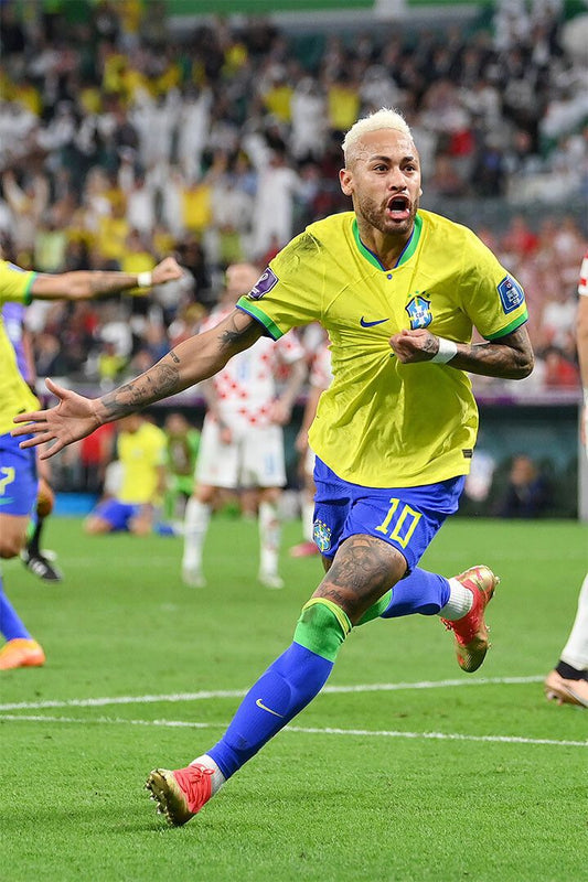 Neymar Goal Celebration Brazil World Cup Fans Jigsaw Puzzle