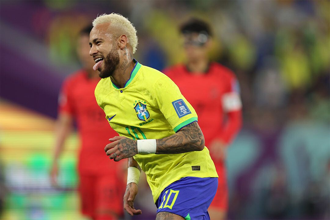 Neymar Goal Celebration Brazil World Cup Sport Jigsaw Puzzle