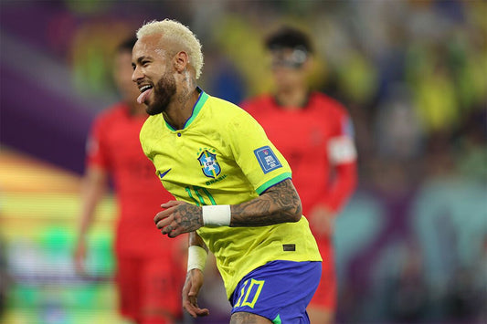 Neymar Goal Celebration Brazil World Cup Sport Jigsaw Puzzle
