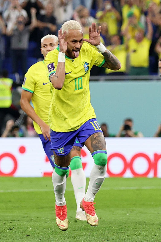 Neymar Goal Celebration Brazil World Cup Jigsaw Puzzle