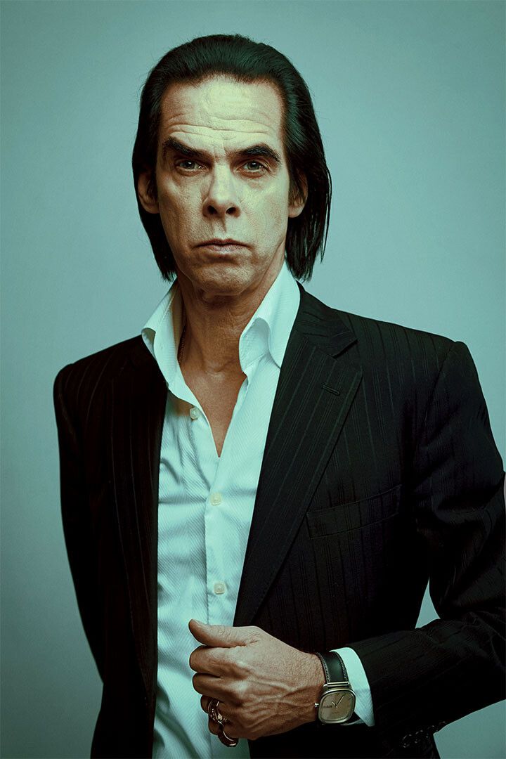 Nick Cave Portrait Print Songwriter Artist Jigsaw Puzzle