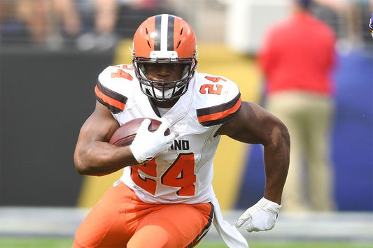 Nick Chubb Cleveland Browns American Football Player Jigsaw Puzzle