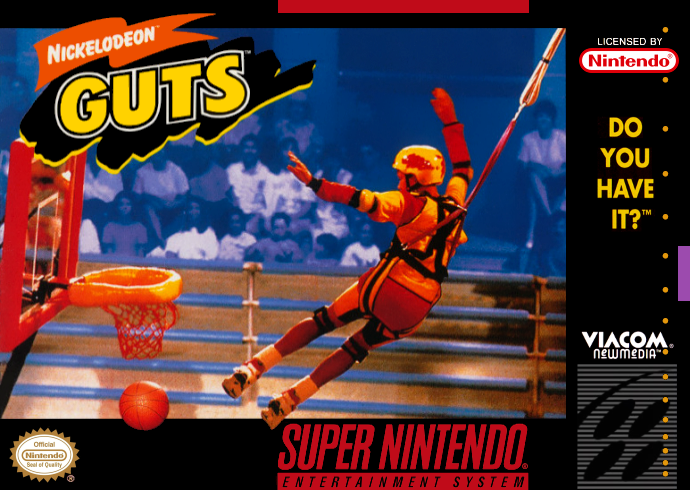 Nickelodeon Guts (Usa) Snes Print Poster