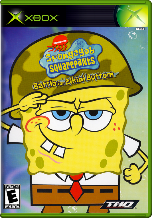 Nickelodeon Spongebob Squarepants Battle For Bikini Bottom Xbox Print Poster