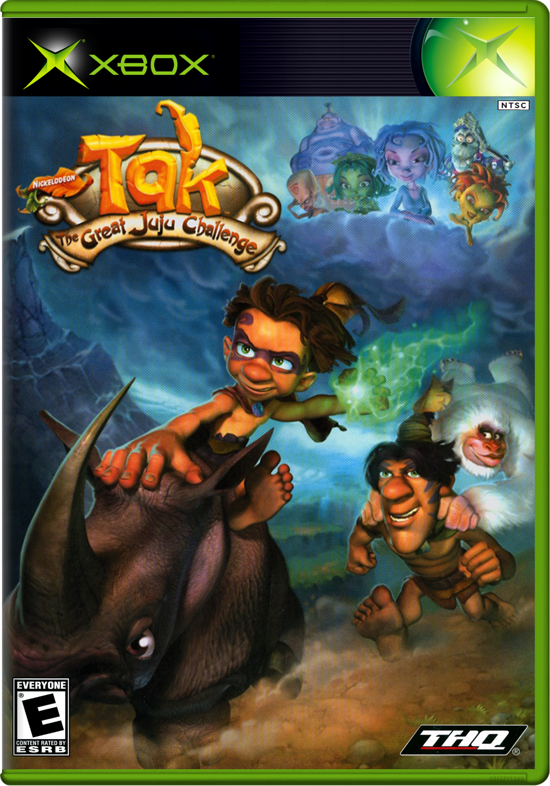 Nickelodeon Tak The Great Juju Challenge Xbox Print Poster
