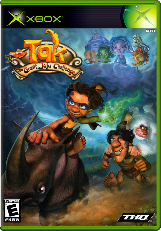 Nickelodeon Tak The Great Juju Challenge Xbox Print Poster