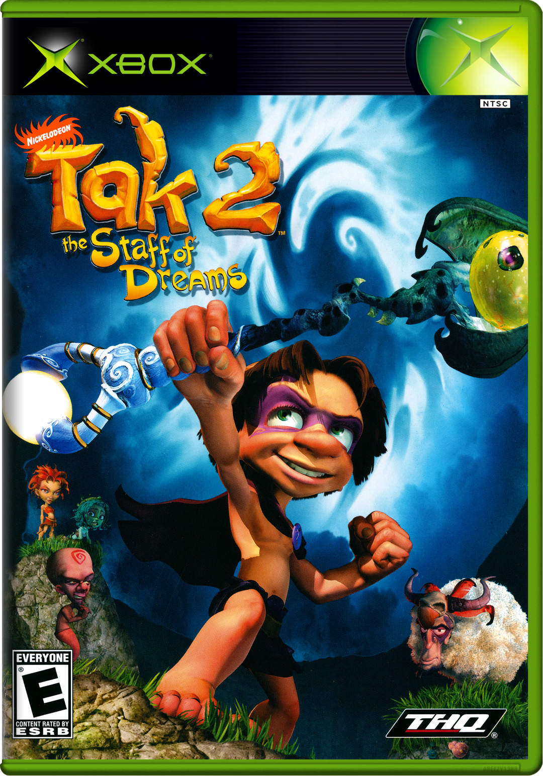 Nickelodeon Tak 2 The Staff Of Dreams Xbox Print Poster
