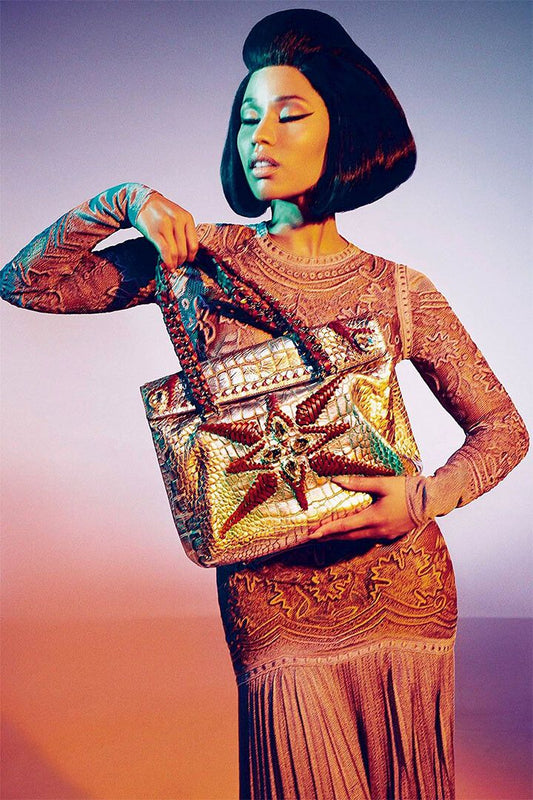Nicki Minaj Rap Music Famous Singer Artist Print Jigsaw Puzzle