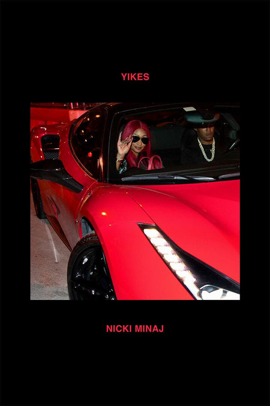 Nicki Minaj Yikes Album Rap Music Painting Print Jigsaw Puzzle