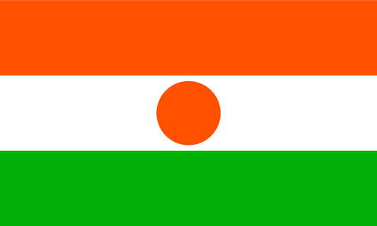 Niger Flag Keychain