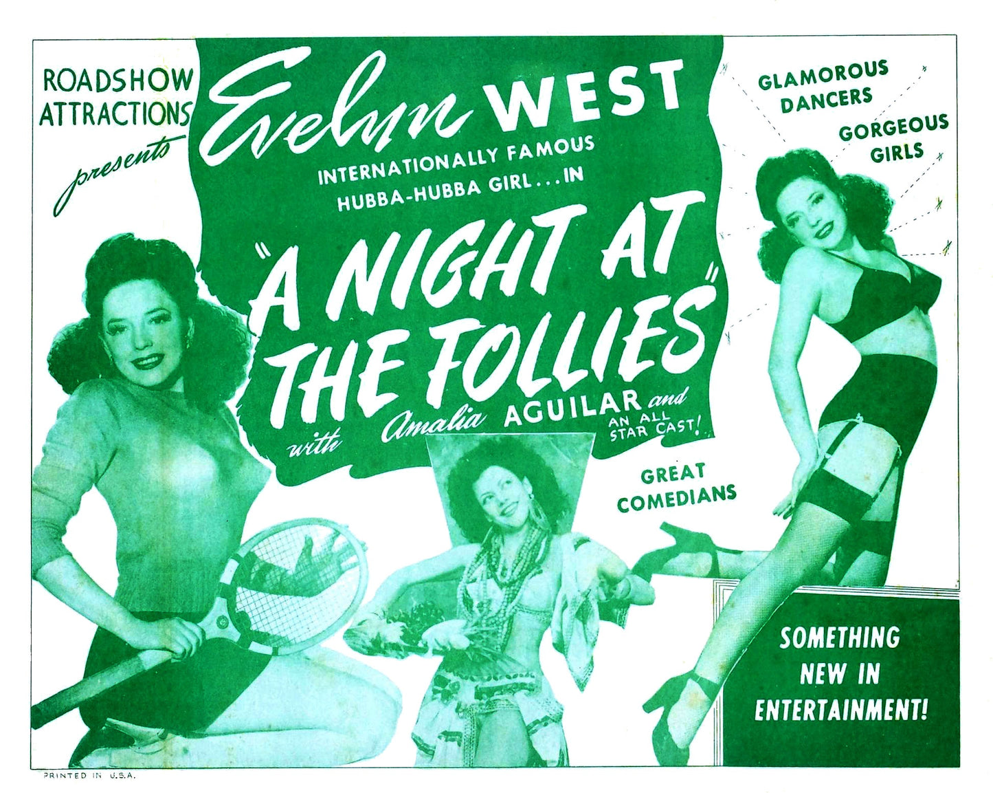 Night At Follies 02 Movie Magnet