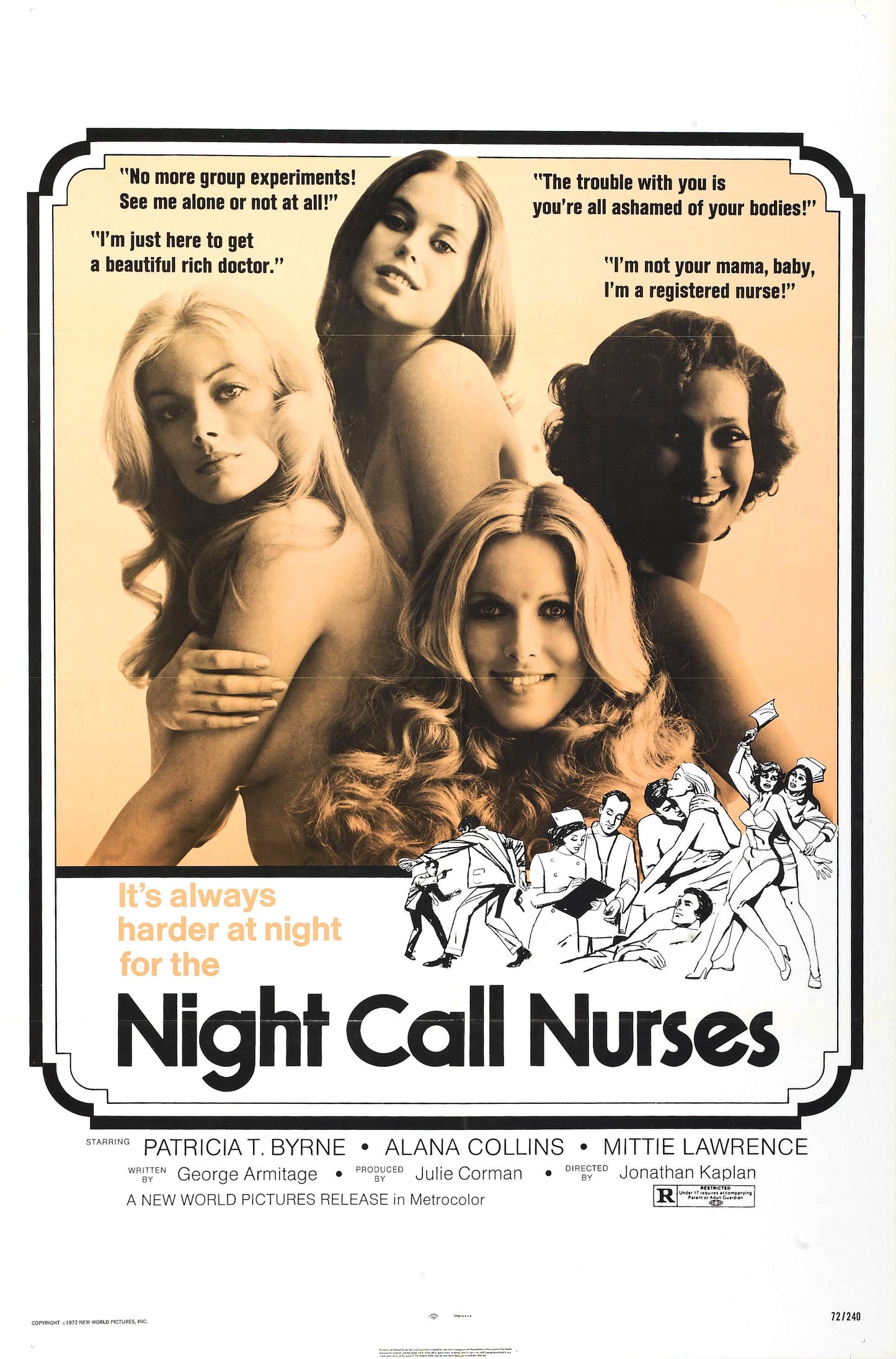 Night Call Nurses 01 Movie Magnet