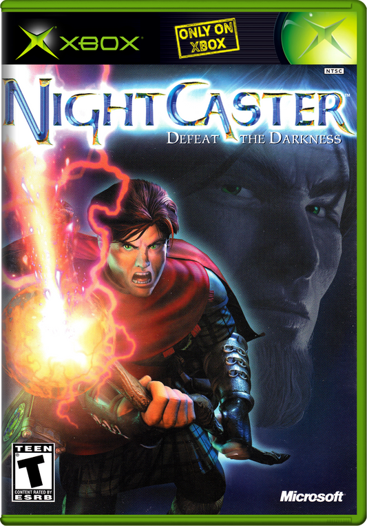 Night Caster Defeat The Darkness Xbox Print Poster