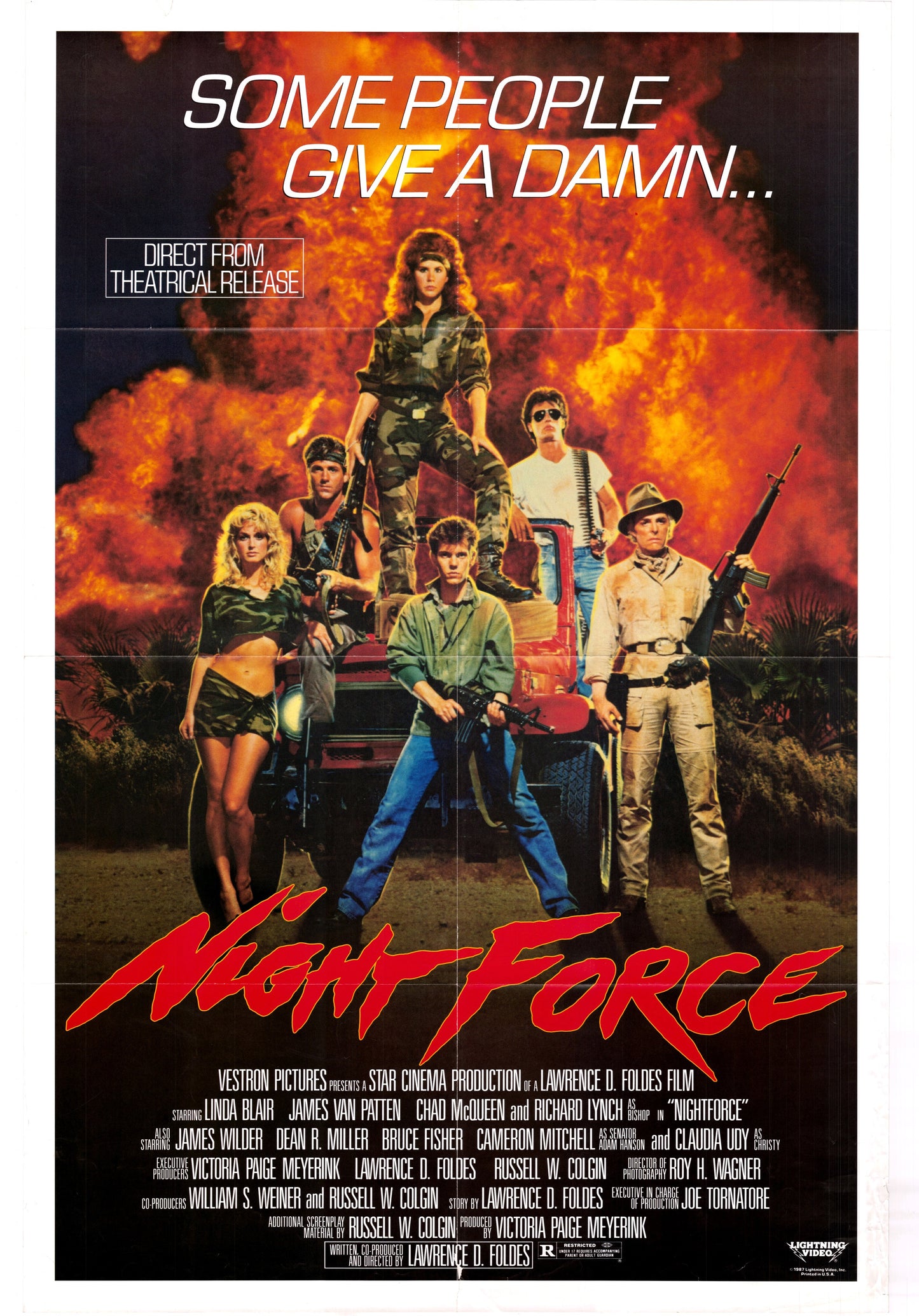 Night Force 01 Movie Magnet