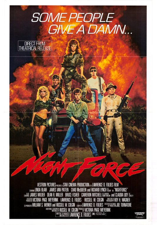 Night Force 01 Movie Magnet