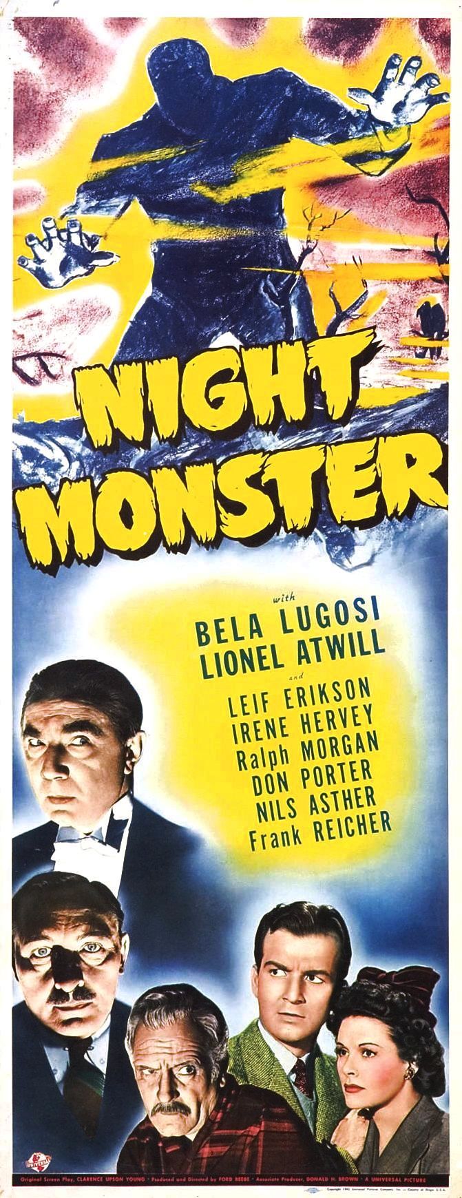 Night Monster 1942 02 Movie Magnet